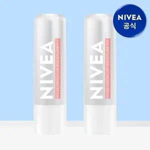 [니베아] 립케어 히알루론 로제 5.2g 2개
