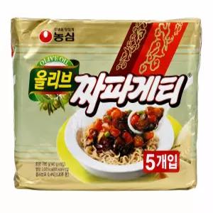 농심 올리브짜파게티(멀티팩) 140g X 5 X 8묶음 (40개입)