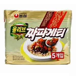 [농심]농심 올리브짜파게티(멀티팩) 140g X 5 X 8묶음 (40개입)
