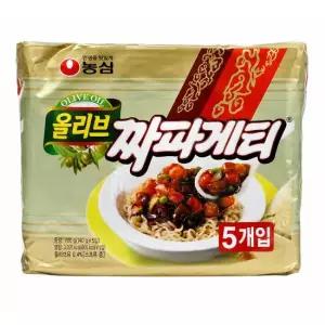 농심 올리브짜파게티(멀티팩) 140g X 5 X 8묶음 (40개입)