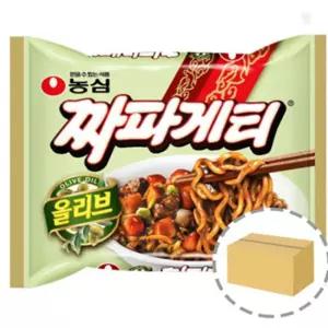 올팩트 농심 짜파게티 짜장라면 짜파게티봉지 한상자 40개 라면한박스