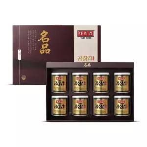 대천김 명품 캔김 선물세트 8캔