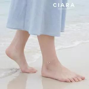 [씨아라]CIARA 14K Grosseto 트위스트 서클 발찌(GoldPlated)