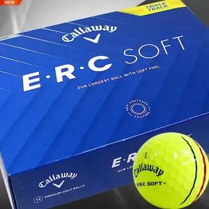 [캘러웨이]ERC 소프트 트리플트랙 골프공 옐로우