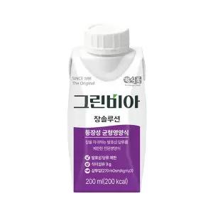 [정식품]그린비아 장솔루션 등장성 균형영양식 200mlx60팩