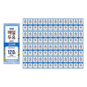 매일 고단백 플레인 저당 두유 190ml 48개