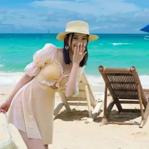 수영복 치마 비키니 수영장 리조트 스커트 레이스