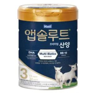 앱솔루트 플래티넘 산양 분유 3단계(12~24개월) 750g 1캔