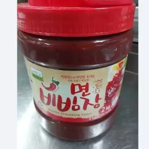 칠갑농산 면 비빔장 2kg 비빔 국수 냉면 쫄면 만능양념장