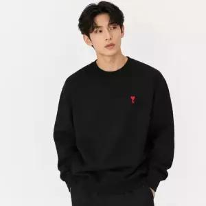 아미 패션퍼스트위크 BFUSW001 하트 로고 맨투맨