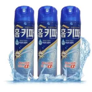 해충퇴치 빠르고강한 홈키파 LBE알파 모기에어졸 3개