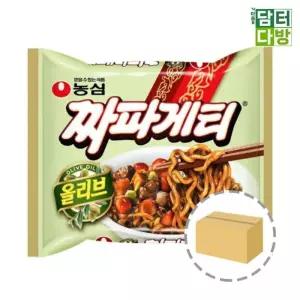 농심 짜파게티 영점 1BOX (40봉) 캠핑 구리 오리지널