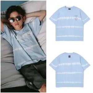 [갤러리아] [블루테일]AAC1TS02SB？？스카이블루 타이다이 티셔츠