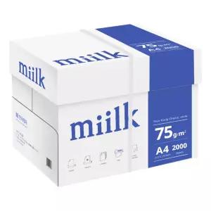 밀크 A4 복사용지(A4용지) 75g 2000매 1BOX