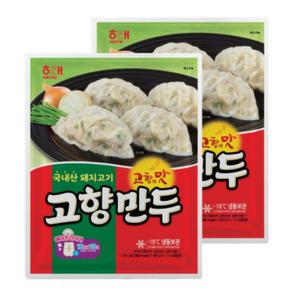 고향만두 1.2kg 2봉 냉동만두