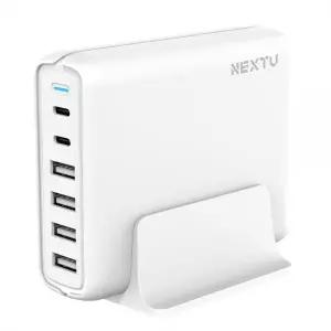NEXT-QC602 USB 6포트 Quick Charger 충전기 60W/QC3.0 2포트제공빈컴