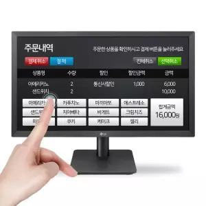 LG 22인치 터치모니터 압력식 22MP410 POS 포스기 터치스크린 감압식 54.5cm 22EN430 후속