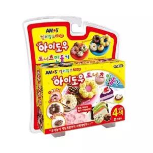 [룽스66]아모스 아이도우 컬러점토 도너츠만들기