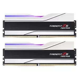 [에이치엠티]G.SKILL DDR5-6000 CL30 TRIDENT Z5 NEO RGB J 화이트 패키지 (64GB(32Gx2))