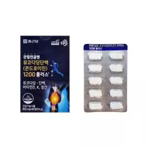 관절연골엔 뮤코다당단백 콘드로이친 1200 플러스 900mg 60정 2개