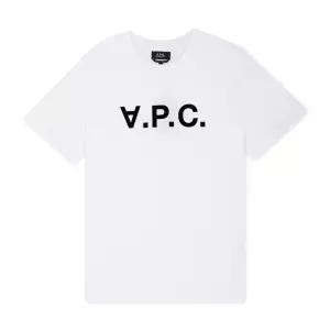 스크래치_ 남성 VPC 로고 블랑/다크네이비 반팔티 COHBM M26384 TAE(200344)