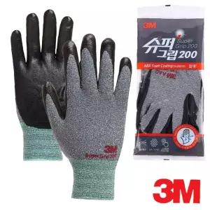 3M 코팅 3M장갑 안전 슈퍼그립 장갑 200 작업용