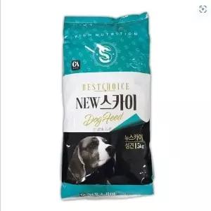 [하프클럽/셀럽하우스]중대형견용 체력향상 피모유지향상 성견사료15kg