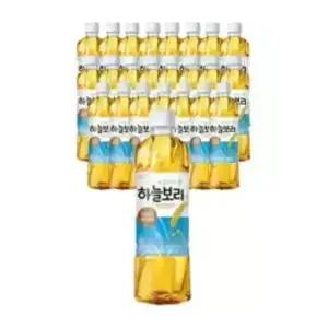 웅진 하늘보리 유/무라벨 랜덤 500ml, 24개