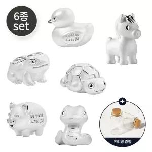 실버바 콩알 오브제 3.75g [6종세트/유리병 증정]