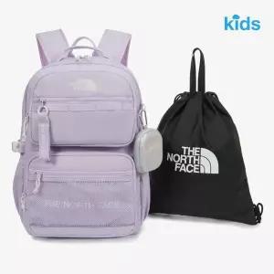 [노스페이스] 키즈 주니어 어드밴스드 스쿨 팩 LAVENDER NM2DS06T