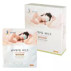 생활 눈전용핫팩 아이패드 마스크 1박스 7매입 아이마스크 온열찜징 안대 하니D2