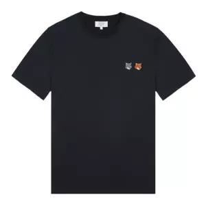 메종키츠네 OM011CFKJ7025 P190 더블 폭스 헤드 컴포트핏 티셔츠