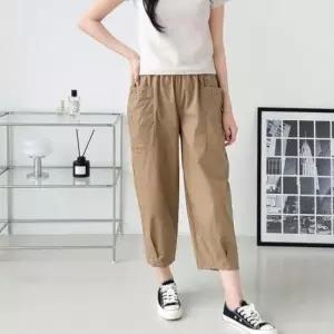 바지 카고바지 여성 조거바지 홈웨어 편한 세트