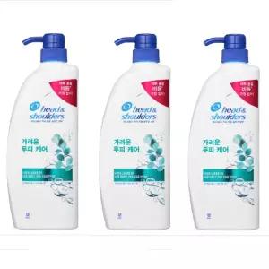 피앤지 헤드앤숄더 가려운두피 샴푸 850ml 3묶음