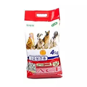 [하프클럽/셀럽하우스]도그랑 에이스 고급성견용 사료 리필 4kg