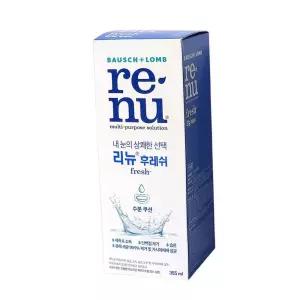 렌즈세척액 바슈롬 리뉴 후레쉬 355ml
