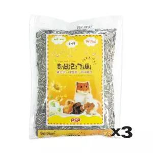 [하프클럽/셀럽하우스]해바라기씨 380g X3 햄스터 다람쥐 기니피그 영양사료