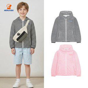 NEPA KIDS 네파키즈 공용 스트라이프 라이트 자켓 KJD0609