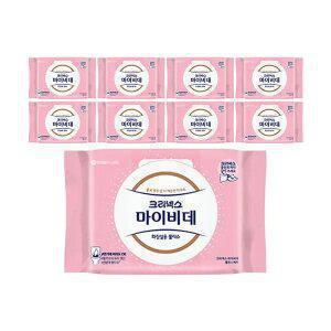 [크리넥스] 마이비데 밸런스케어 캡형 40매, 9입, 1개 (360매)
