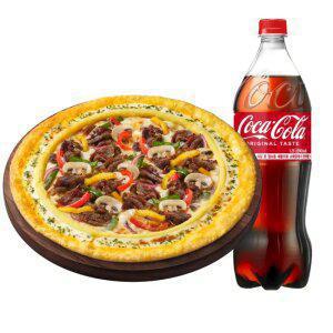 피자헛 직화불고기 리치골드 L+콜라 1.25L