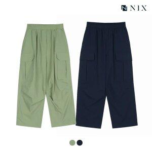 [NIXKIDS]유니)나일론스판 와이드 카고 팬츠(FKSSCNW733M)