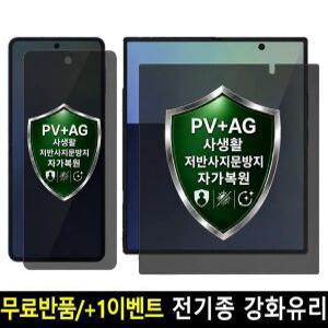 네고네고 PV AG 사생활 프라이버시 저반사지문방지 자가복원 내부 액정보호필름 갤럭시