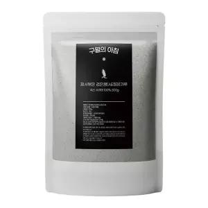 구월의아침 국산 쪄서볶은 서리태가루 검은콩가루 500g 1개