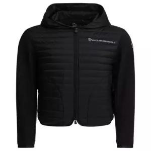 25SS 몽클레어 숏패딩 코튼 집업 후드 8G0000589AW0999 BLACK DOM