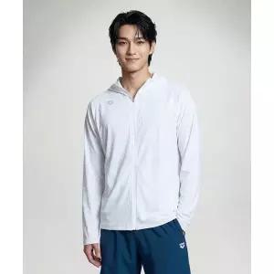 ARENA 솔라가드 남성 후드 집업 래쉬가드 A6BM1RR15WHT