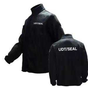 여성후리스 블랙 기모 겨울 후리스 집업 UDT/SEAL