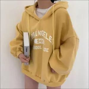후드티 반집업 오버핏 여성 상의 2종 세트