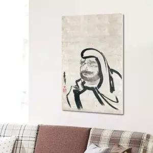 액운을 막아주는 그림 달마도 캔버스 액자 캔버스