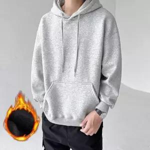 [골드스마일]2컬러 남녀공용 데일리 겨울 포켓 후드티
