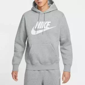 [나이키][국내매장판]나이키 클럽 풀오버 플리스 후디 FN3869-063 남성 기모 후드티 다크그레이헤더